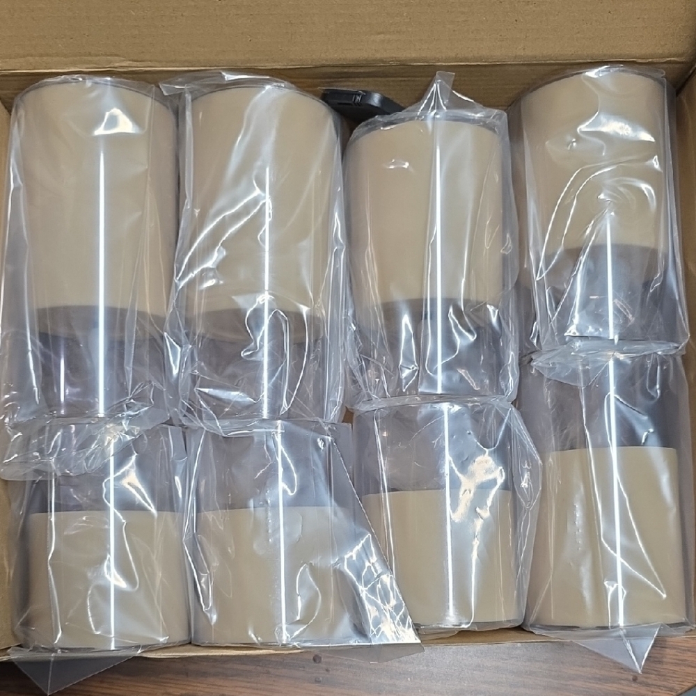 Set of 8 Flameless Candles With Remote